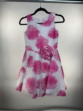 Zoe Ltd NWT Girls Rose Print Party Dress Size 12